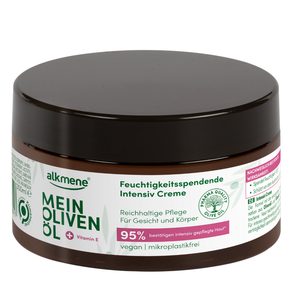 MEIN OLIVENÖL, Feuchtigkeitsspendende Intensiv Creme, 200 ml