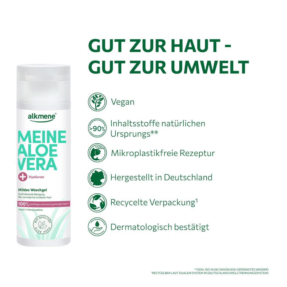 MEINE ALOE VERA, Mildes Waschgel, 200 ml