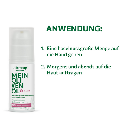 MEIN OLIVENÖL, Feuchtigkeitsspendende Gesichtscreme, 50 ml