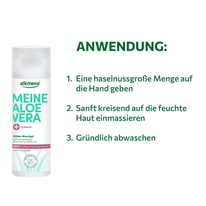 MEINE ALOE VERA, Mildes Waschgel, 200 ml