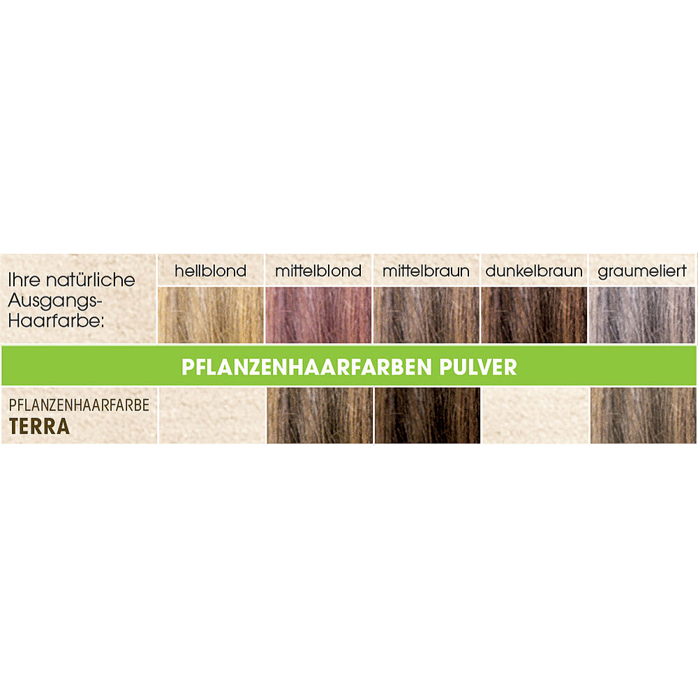 Sante Pflanzenhaarfarbe - terra, 100 g