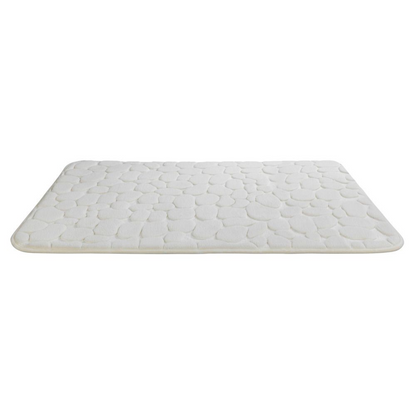 Wenko tapis de bain à mémoire de forme, Galets beige