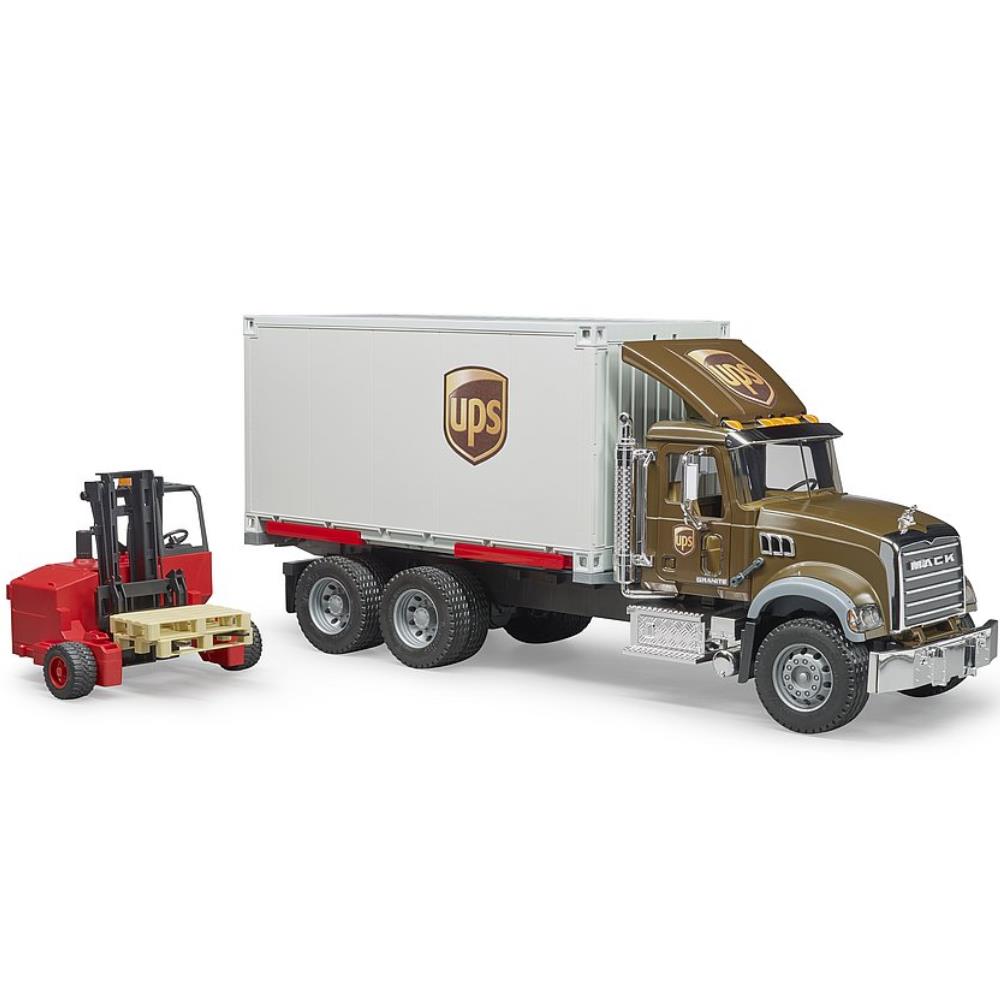 Camion logistique Brother Mack Granite UPS