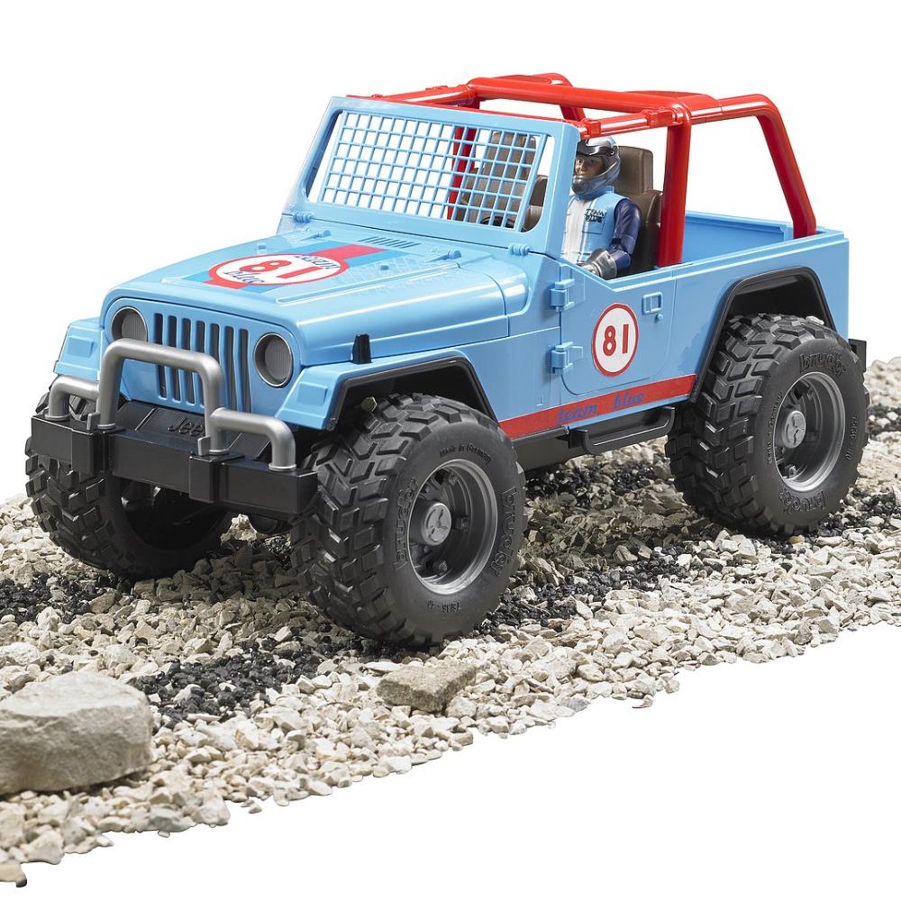 Bruder Jeep Cross Country Racer, blue