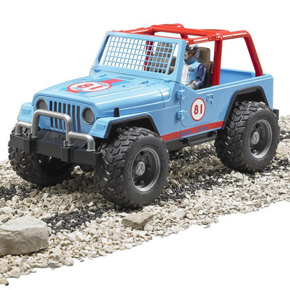 Bruder Jeep Cross Country Racer, blue