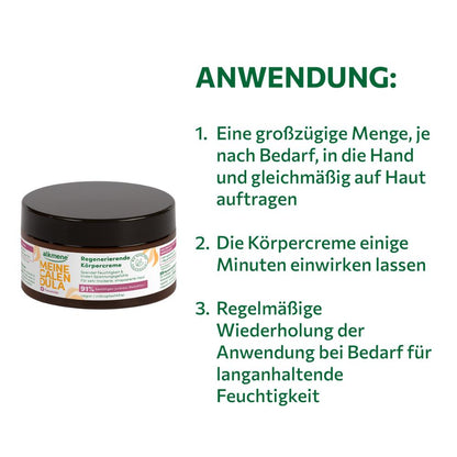 MEINE CALENDULA, Regenerierende Körpercreme, 200 ml