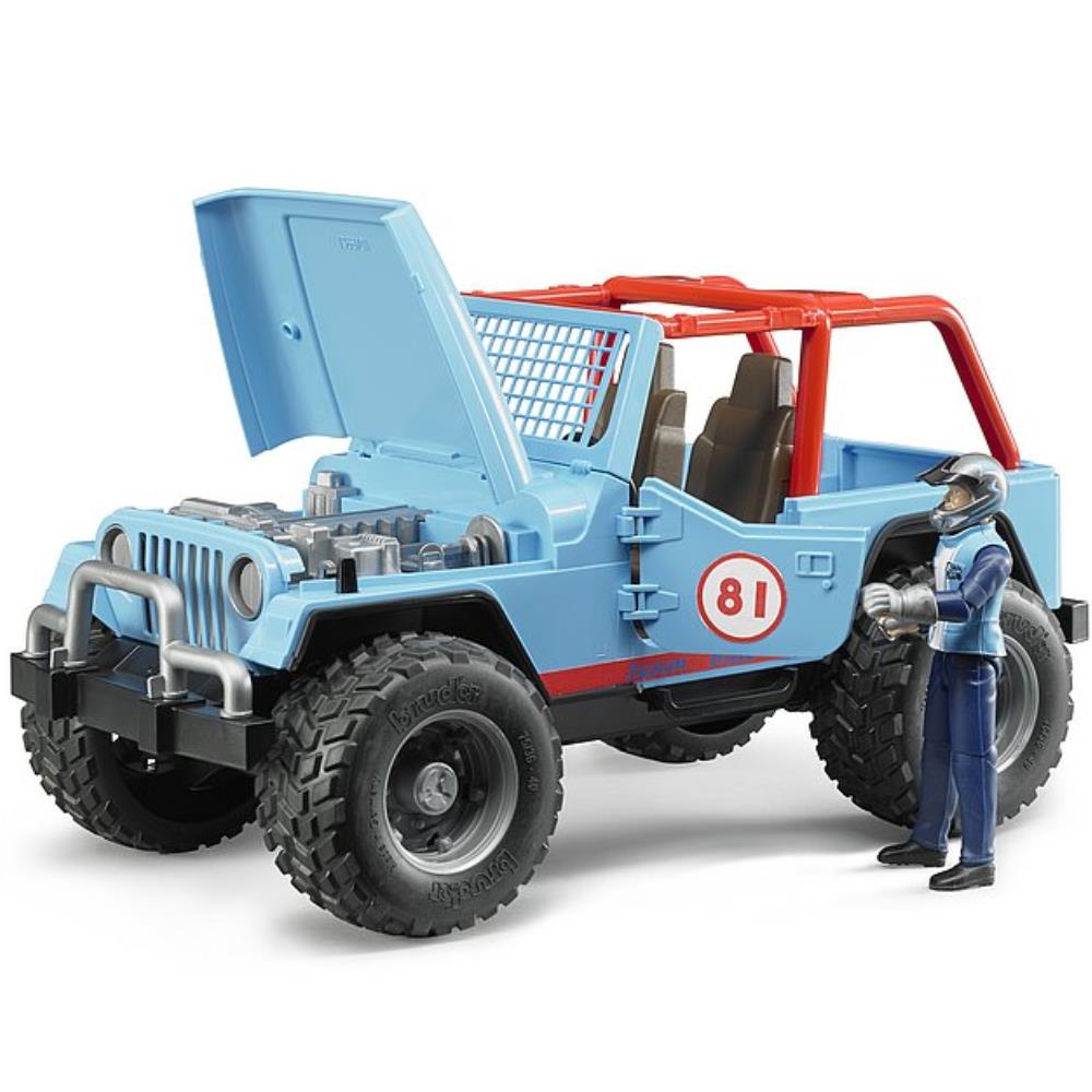 Bruder Jeep Cross Country Racer, blue