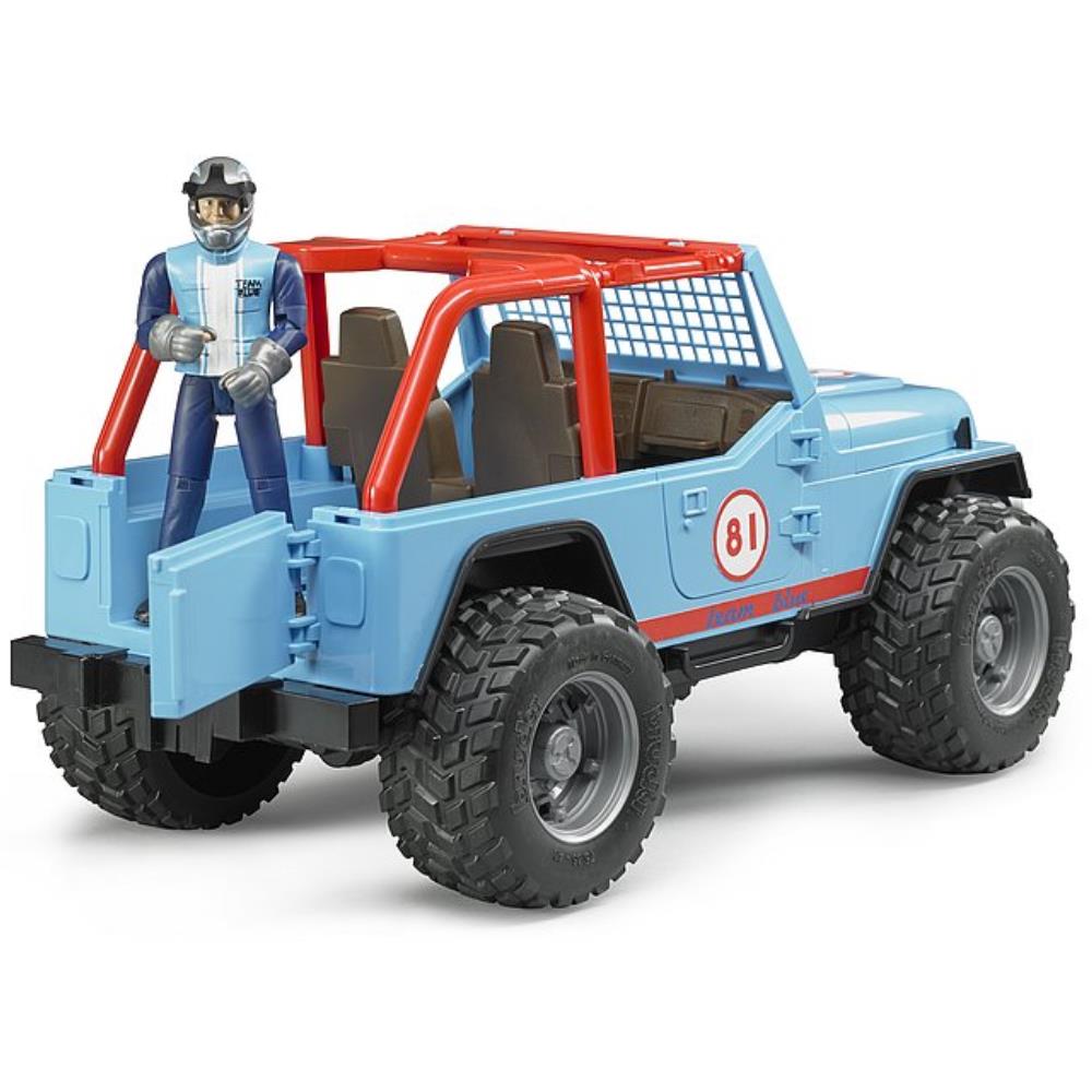 Bruder Jeep Cross Country Racer, blue