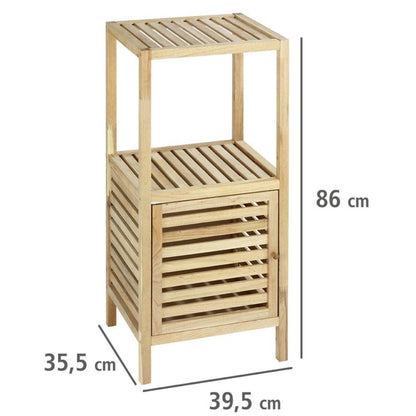 Wenko Haushalts- und Badwagen Norway, Walnussholz