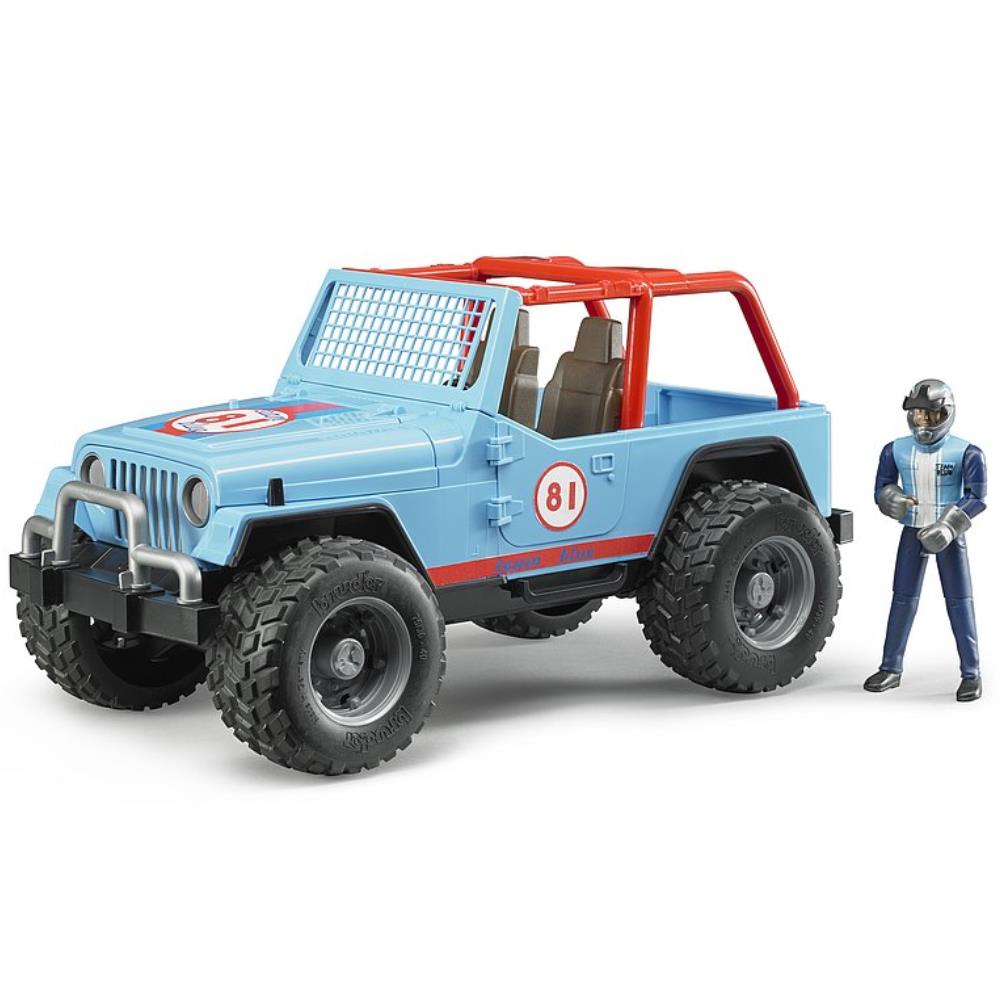 Bruder Jeep Cross Country Racer, blue