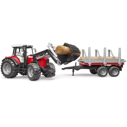 Bruder Massey Ferguson 7480 with front loader