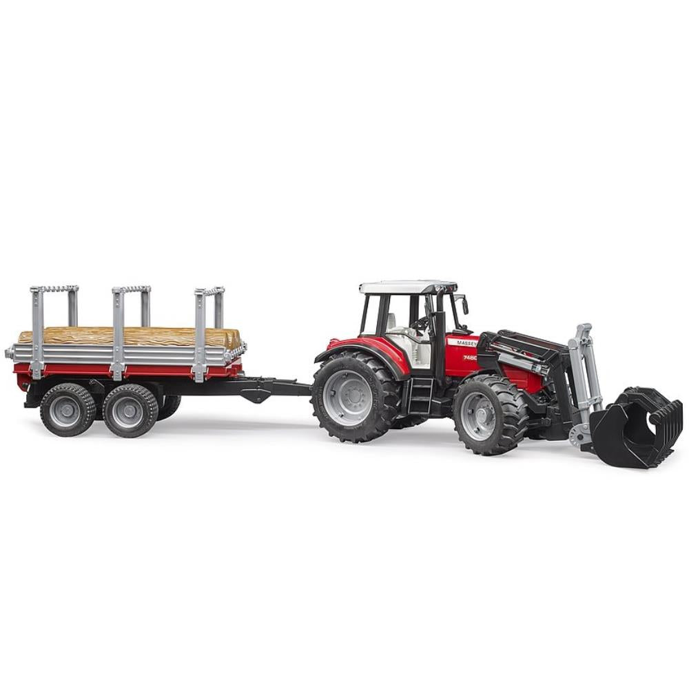 Bruder Massey Ferguson 7480 with front loader