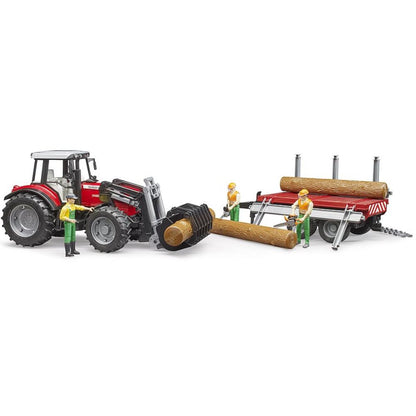 Bruder Massey Ferguson 7480 with front loader