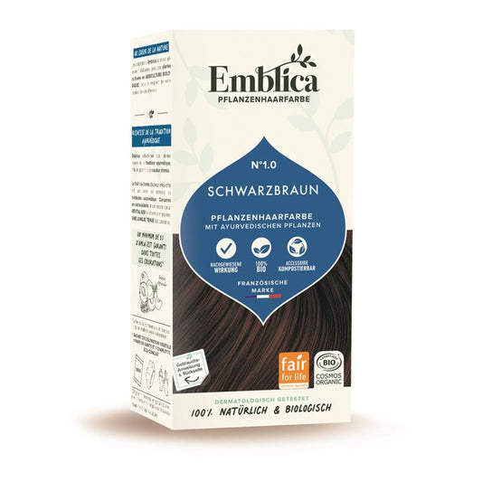 Emblica PHF 1.0 Schwarz-Braun, 100 g
