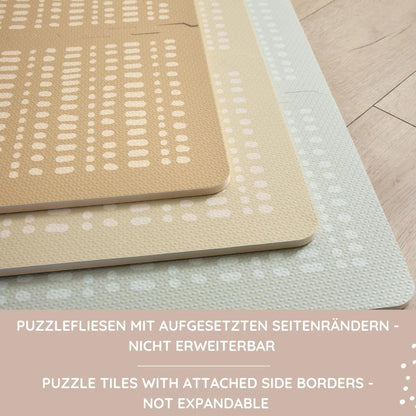 Tapis puzzle Hakuna Mat XL, Hygge, beige, 1,8 x 1,2 m