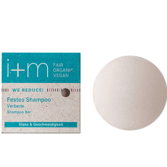 I+M Naturkosmetik Shampoing Solide Verveine, 50 gr