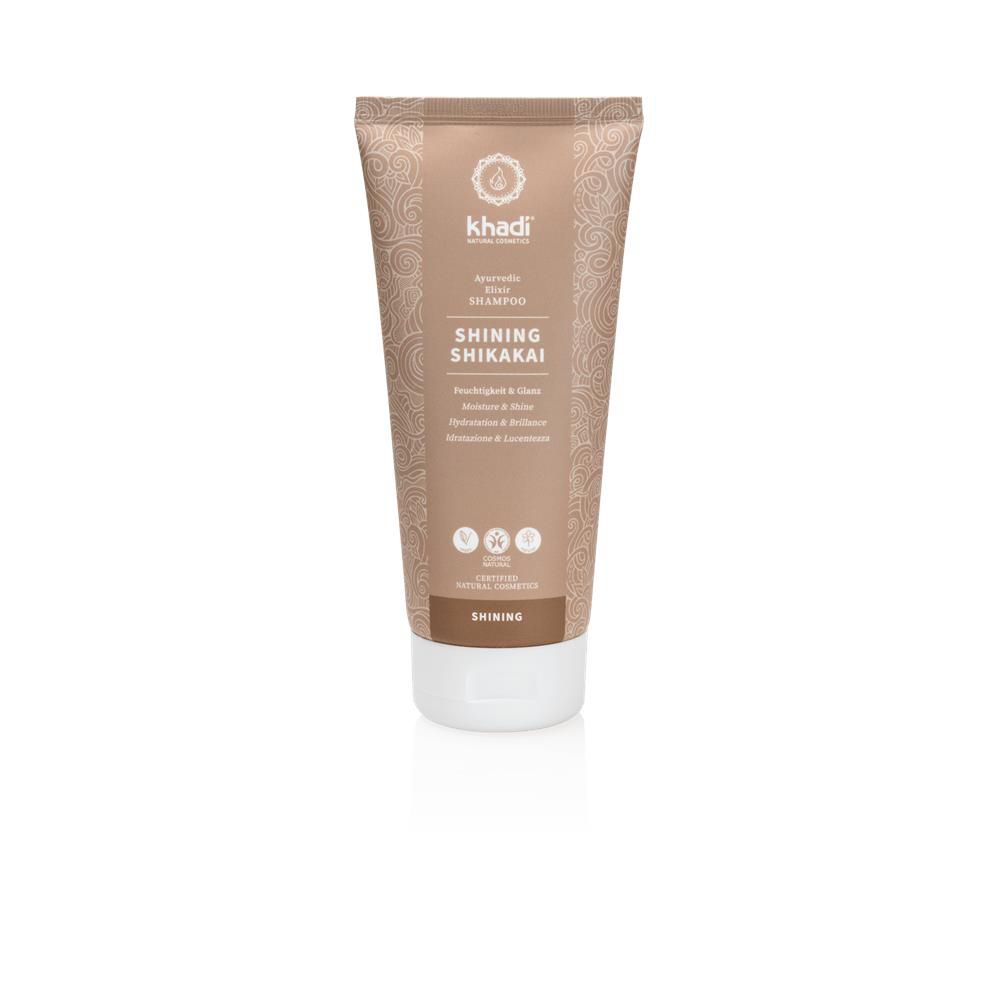 Khadi Shampoing élixir ayurvédique brillant Shikakai, 200 ml