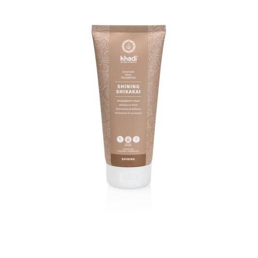 Khadi Shampoing élixir ayurvédique brillant Shikakai, 200 ml
