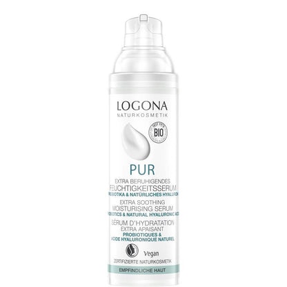 Logona Gesichtsserum Extra beruhigend Feuchtigkeit 30 ml