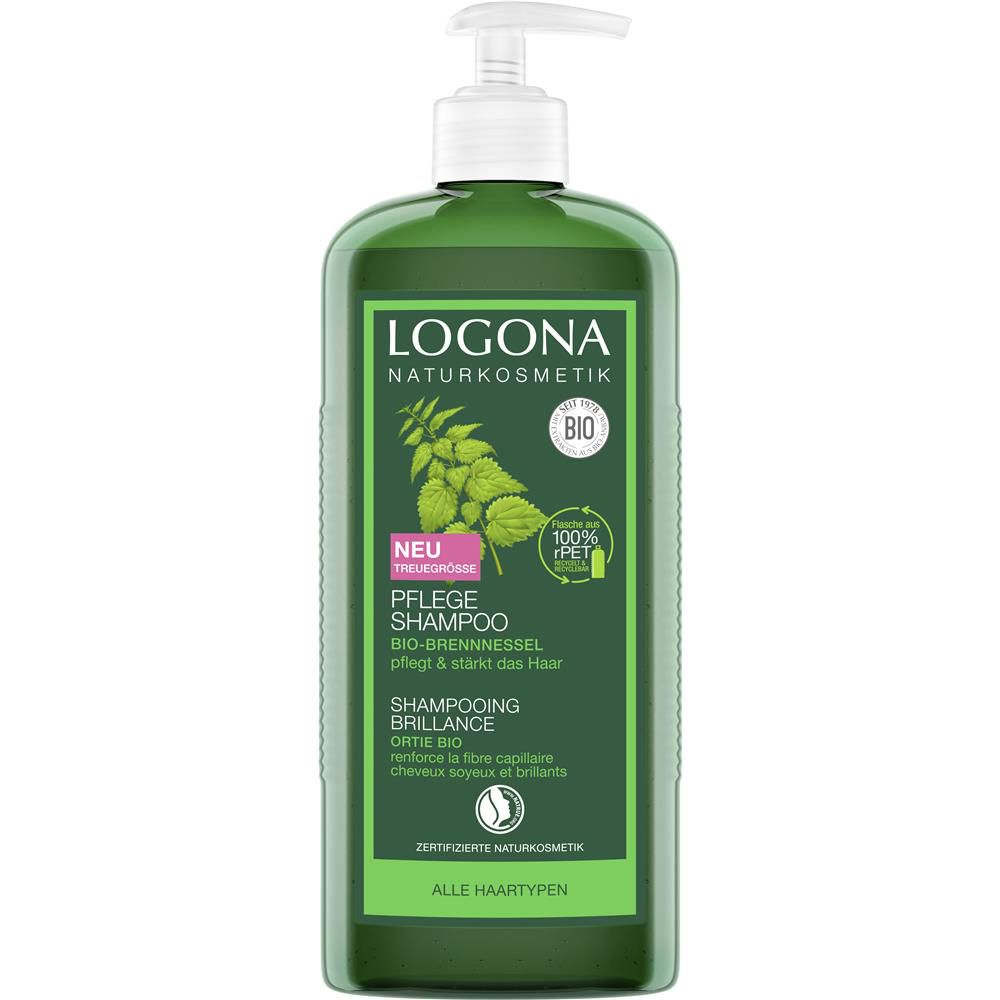 Shampooing de soin Logona ortie, 750 ml