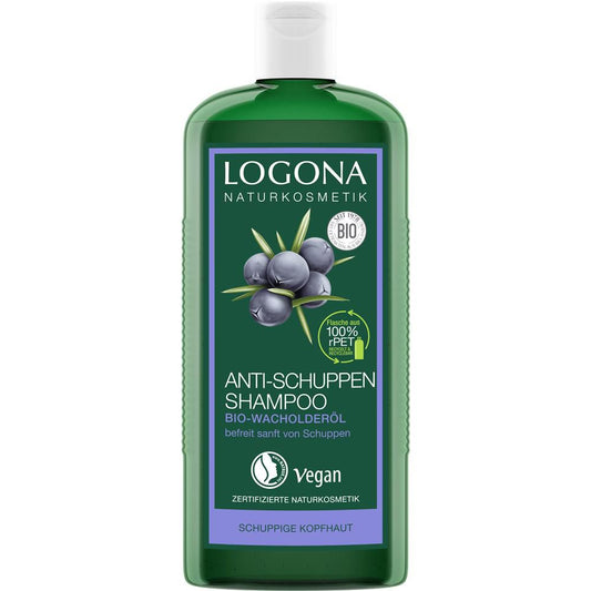 Logona Shampooing Huile de Genévrier Antipelliculaire, 250 ml