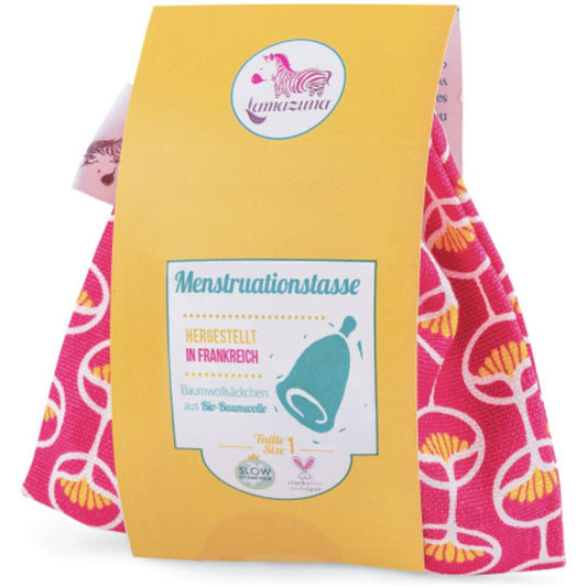 Lamazuna Menstruationstasse Grösse 1 rosa