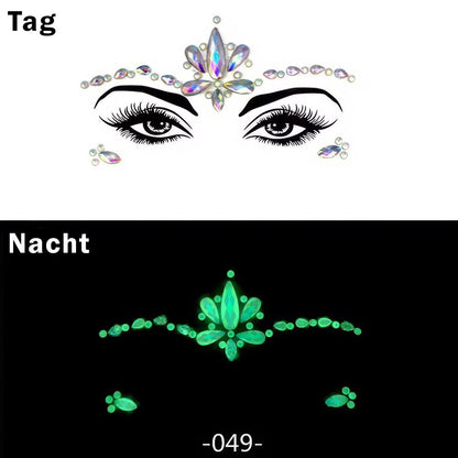 Gesicht Diamanten Face Jewels Glow, Modell 6-1