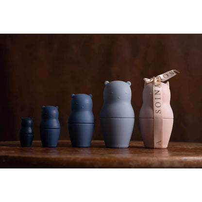 SOINA Silicone Matrioska Nala, shades of pink