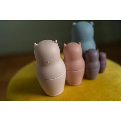 SOINA Silicone Matrioska Nala, shades of pink