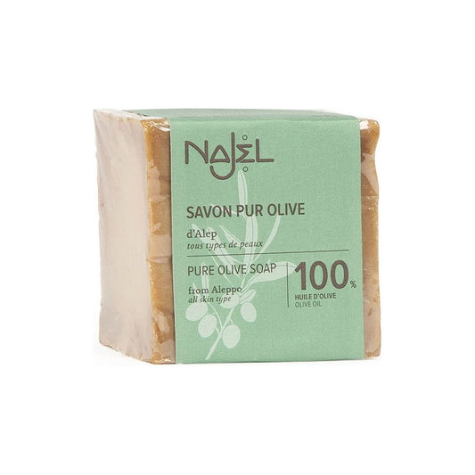 Najel Aleppo Soap 100% Olive Oil, 200 g