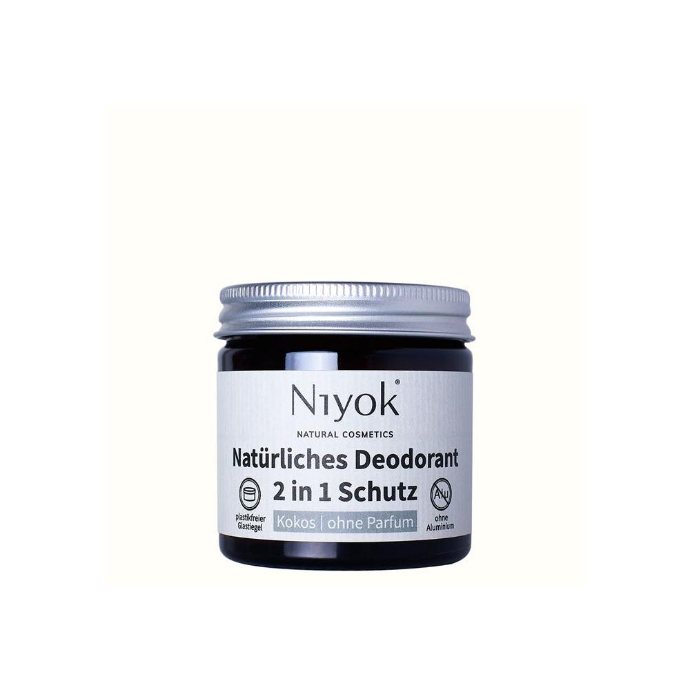 Niyok 2in1 Deodorant Coconut without perfume, 40 ml