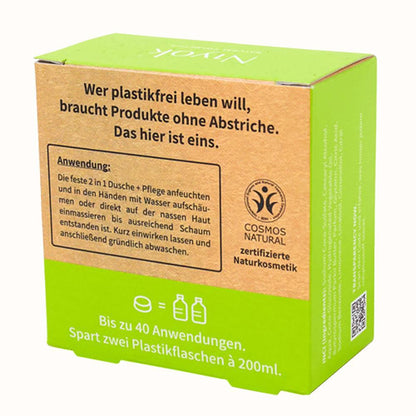 Niyok feste Dusche & Pflege Green Touch, 80 g