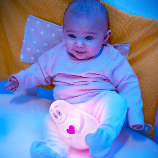 Pabobo Lumilove Barbapapa mit intelligentem Ladegerät, rosa