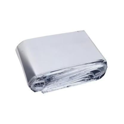 Outdoor Notfalldecke XL, 160x210 cm, Silber/Silber