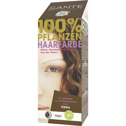 Sante Pflanzenhaarfarbe - terra, 100 g