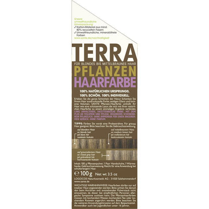 Sante Pflanzenhaarfarbe - terra, 100 g