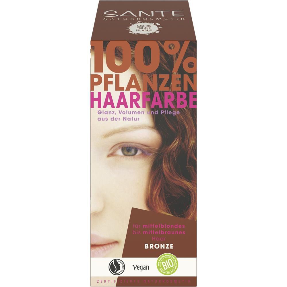 Sante Pflanzenhaarfarbe - bronze, 100 g