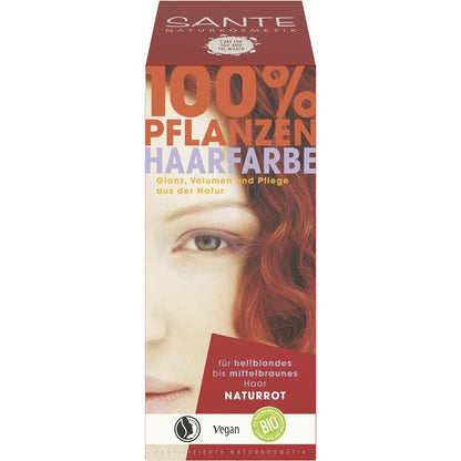 Sante Pflanzenhaarfarbe - naturrot, 100 g