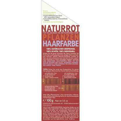 Sante Pflanzenhaarfarbe - naturrot, 100 g