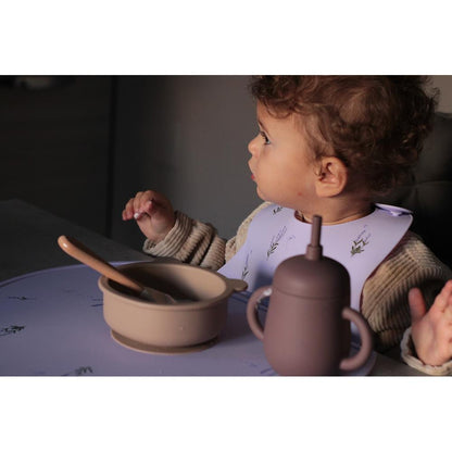 * Gobelet SOINA en silicone 3en1, aubergine