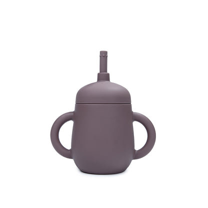 * Gobelet SOINA en silicone 3en1, aubergine