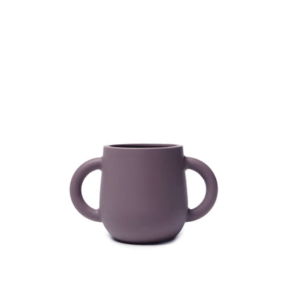 * Gobelet SOINA en silicone 3en1, aubergine