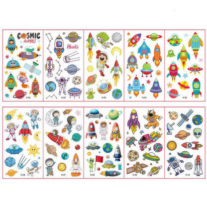 Space Tattoos Kinder