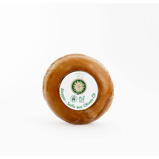 Finigrana Aleppo Mild Olive Soap Round, 100 g