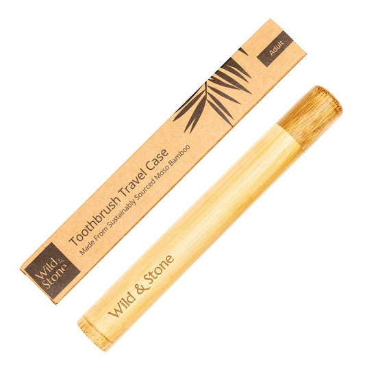 Wild &amp; Stone Bamboo Toothbrush Travel Case, Adult