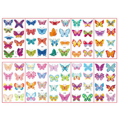 SchmetterlingeTattoos Kinder