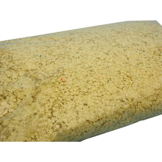 Sac à confettis 10 kg, jaune