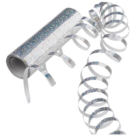 Luftschlange silber, 4 m