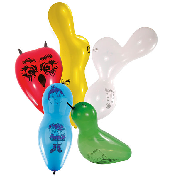 Figure balloons, 10 pieces