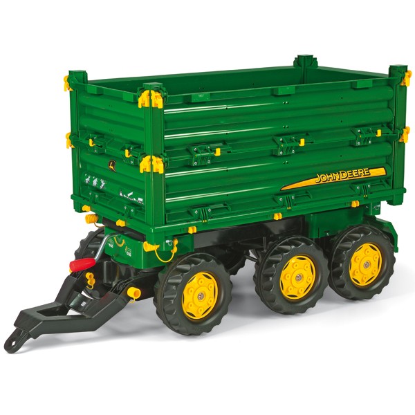 RollyToys Multi Trailer John Deere, 3-axle